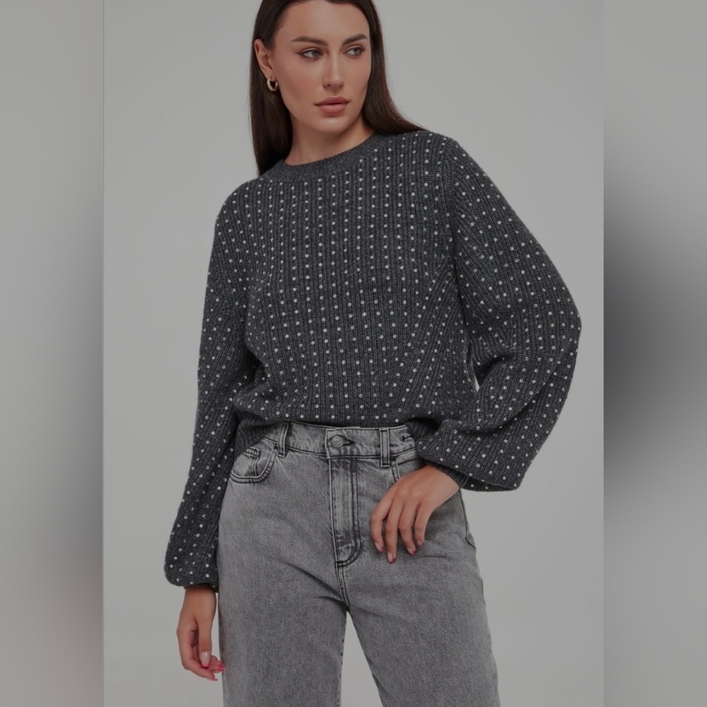 Marella Molo Rhinestone Embalish Sweater NWT